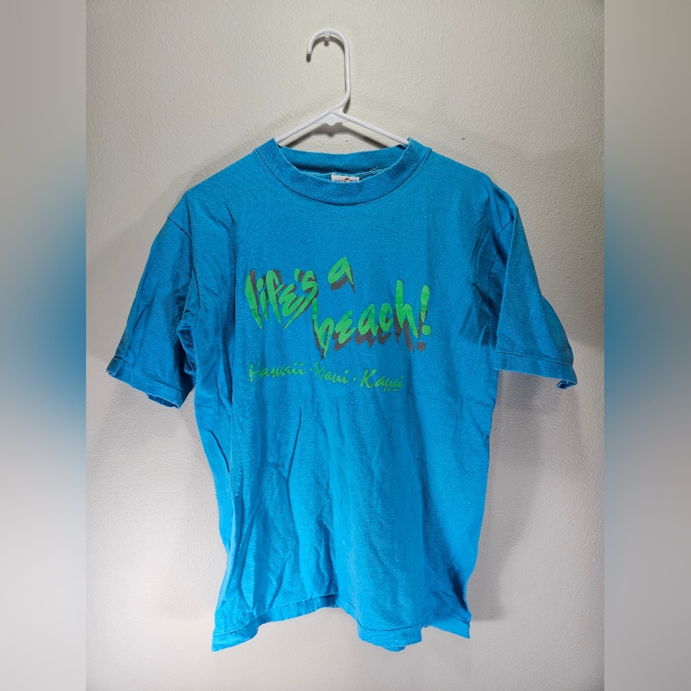 Vintage Single stitch Hawaii islands tshirt XL